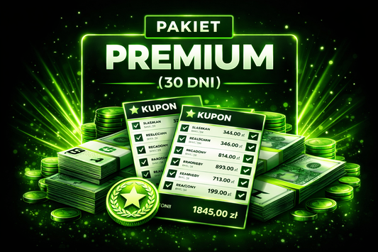 Pakiet Kuponów Premium (30dni)